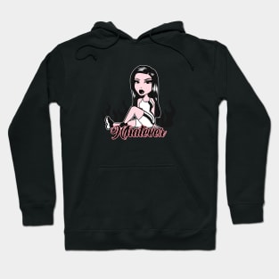 Whatever Girl Doll Black v5 Hoodie